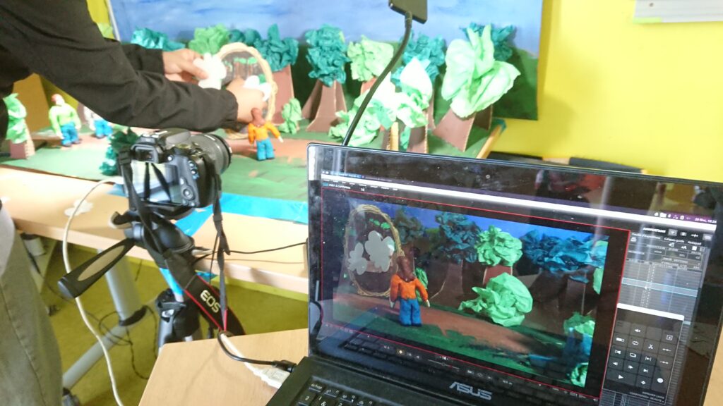 Atelier stopmotion en pâte à modeler